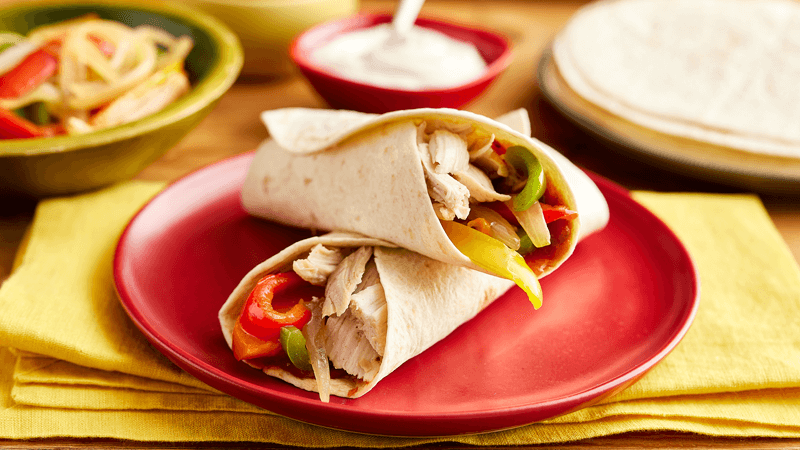 Slow Cooker Chicken Fajitas