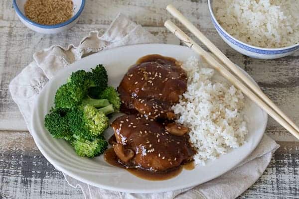 Crockpot Honey Garlic Chicken