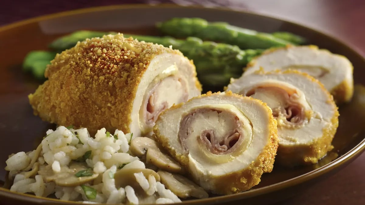 Baked Chicken Cordon Bleu