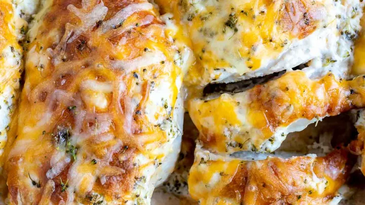 Cheesy Baked Chicken Breasts