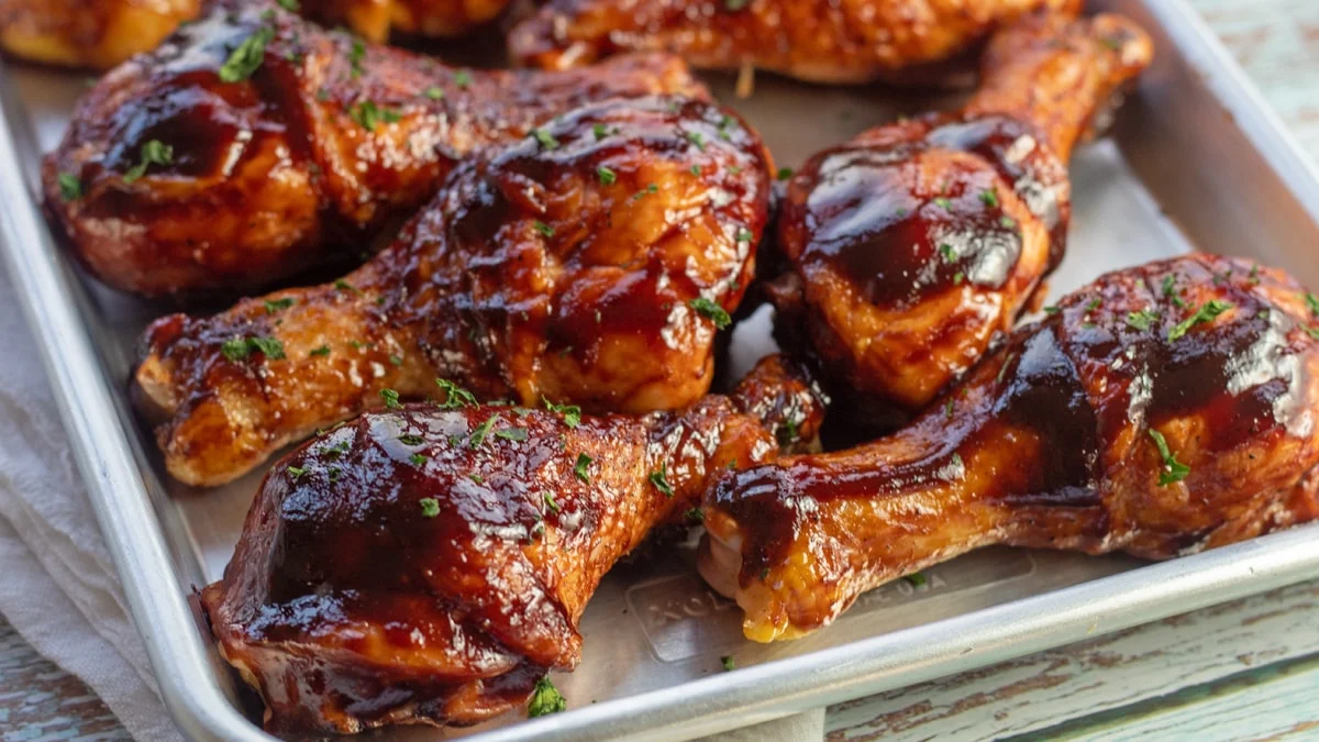 Oven-Baked BBQ Chicken Drumsticks